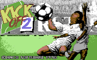 Kick Off 2 screenshot 2 for Commodore 64